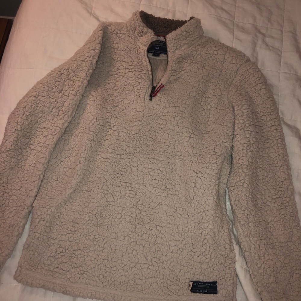 Southern Marsh Appalachian Pile Sherpa Pullover